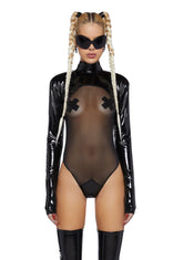 Sensory Overload Sheer Bodysuit