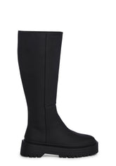 Aneira Knee High Boots - Black