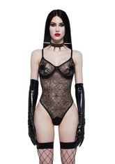 Dark Mistress Lace Bodysuit
