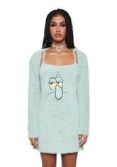 Squidward Soak Up My Love Dress And Shrug Set