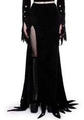 Mistress Of The Dark Maxi Skirt