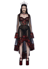 Dance With Death High-Low Dress