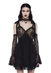 Devil's Delight Mini Lace Dress