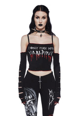 Warning Flags Graphic Tank