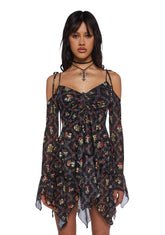 F Is For Fairies™ Handkerchief Dress - Mushroom