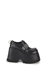Swear Word Platform Loafers - Matte