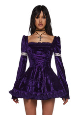Myths N' Legends Mini Dress - Purple