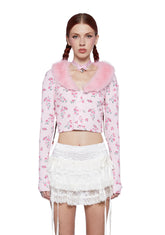 Sunset Kisses Cropped Cardigan