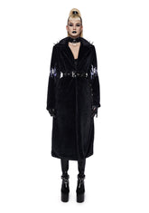 Nocturnal Nirvana Faux Fur Duster
