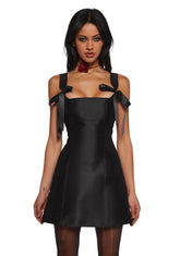 Pixie Stardust Mini Dress - Black