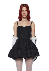 This Magic Moment Mini Dress - Black