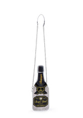 Over The Limit Champagne Bag - Silver