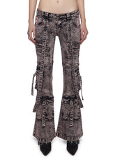 Aurora Cargo Jeans - Light Purple