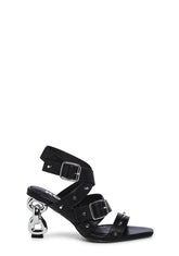 Sweet Sinner Chain Heels - Black