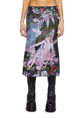 Enticing Realms Midi Skirt