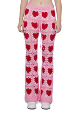 Heartfelt Kisses Crochet Pants