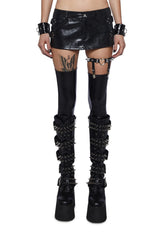 Silent Shadows Mini Skirt