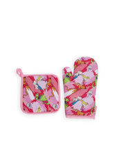 Runaway Rascals Pot Holder And Oven Mitt Set