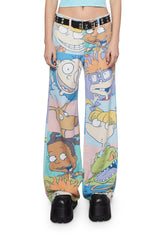 Not For Toddlers Wide Leg Pants