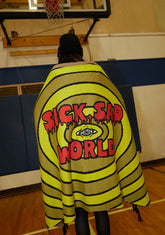 Sick Sad World Intarsia Blanket
