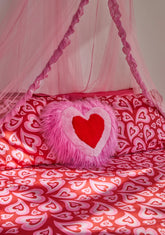 Heartbeat Haute Throw Pillow