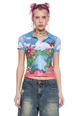 Wild Wonderland Button Up Shirt