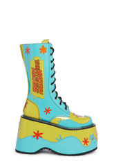 Mystery Machine Combat Boots