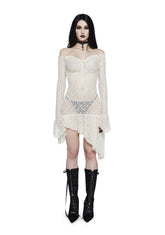 Misty Days Lace Dress - Ivory