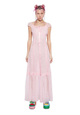 Junebug Feels Maxi Dress - Pink