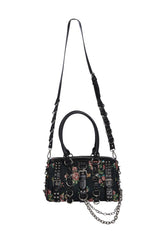 Crash & Burn Buckle Mini Bag-Floral