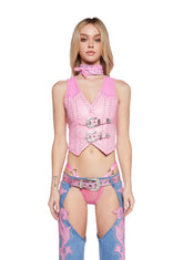 Trailblazing Summer Cropped Vest