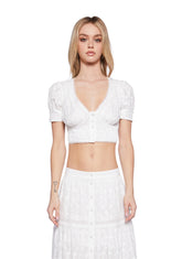 Our Love Song Short Sleeve Blouse