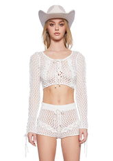 Cottage Bliss Crochet Top