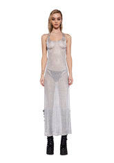 Pitch Metallic Maxi Dress