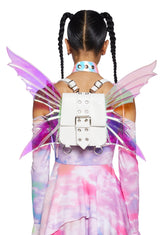 Fairy Code Mini Backpack - White