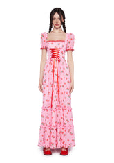 It’s A Berry World Maxi Dress