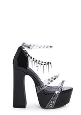 Holy Revelation Platform Heels - Spiked