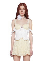 Love Letter Ruffle Underbust Corset