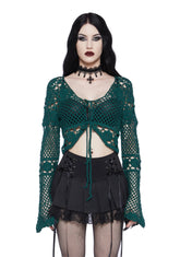 Mystical Legion Crochet Cardigan