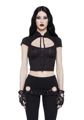 To The Grave Crop Top