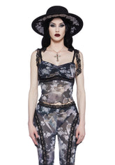 Afflicted Angel Mesh Cami