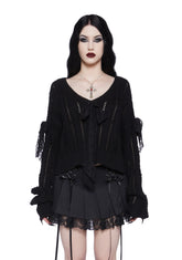 Kindled Romance Cropped Sweater