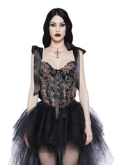 Moonlit Garden Corset Top