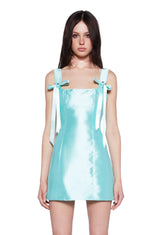 Pixie Stardust Mini Dress - Aqua