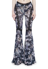 Afflicted Angel Mesh Flare Pants