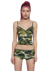 Majorly In Love Camo PJ Set