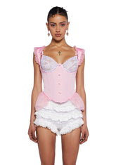 Courting Contrasts Underbust Corset