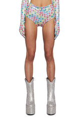 Celestial Prism Booty Shorts