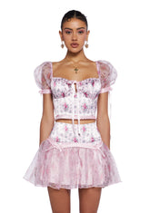 Delightfully Dignified Crop Top