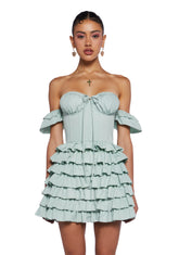 Exchanging Love Letters Mini Dress